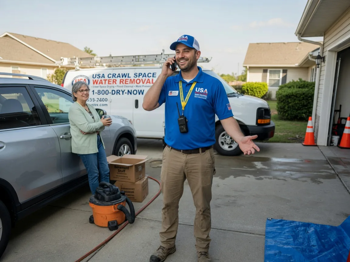 Crawl Space Water Removal Jonesburg, MO FAQs